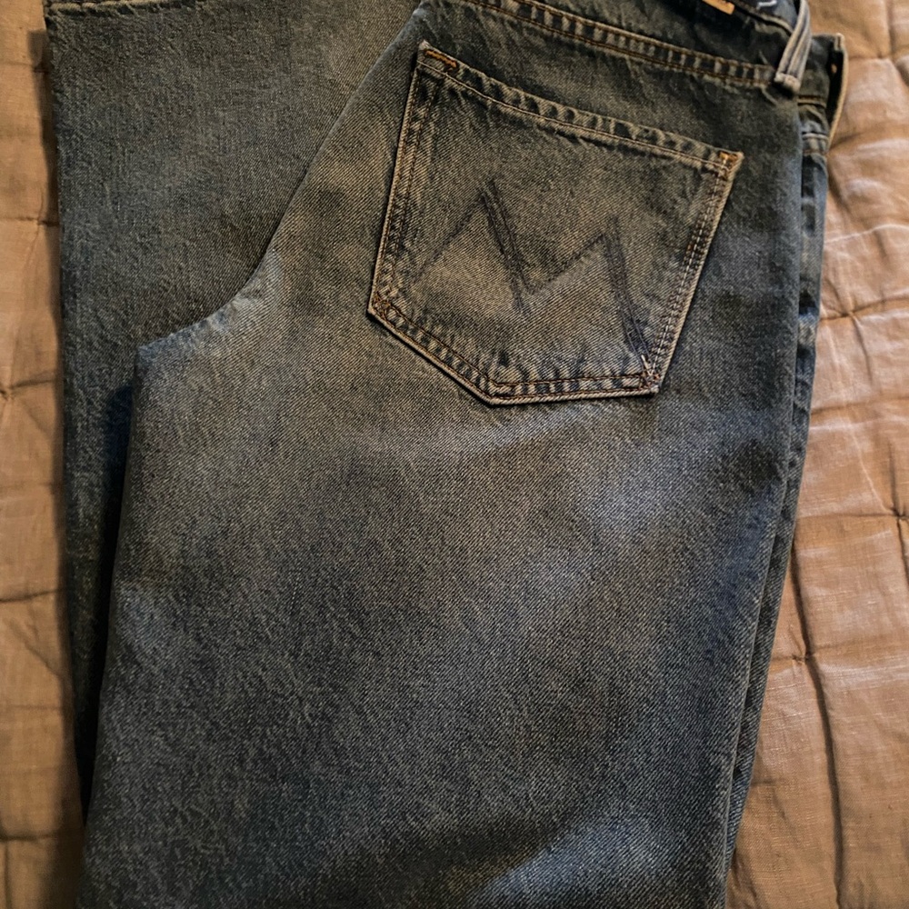 MOTHER DENIM LIL’ REIFLER petite jeans size 28. - Picture 4 of 9